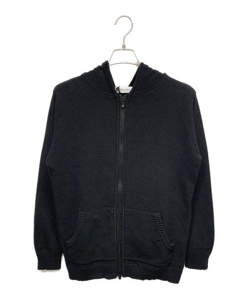 AOURE（アウール）AOURE (アウール) ジップパーカー ブラック サイズ:Lの古着・服飾アイテム