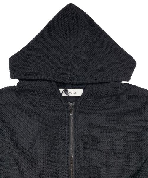 AOURE（アウール）AOURE (アウール) ジップパーカー ブラック サイズ:Lの古着・服飾アイテム