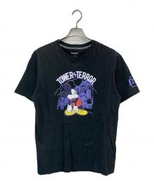 X-LARGE×Disney Sea（エクストララージ×ディズニーシー）の古着「半袖Tシャツ」｜ブラック