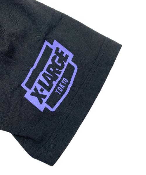 X-LARGE（エクストララージ）X-LARGE (エクストララージ) Disney Sea (ディズニーシー) 半袖Tシャツ ブラック サイズ:Lの古着・服飾アイテム