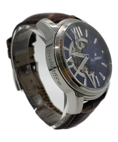 Orobianco（オロビアンコ）Orobianco (オロビアンコ) 腕時計 自動巻き ブルーの古着・服飾アイテム