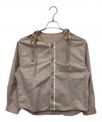 osakentaroオサケンタロウ）の古着「長袖シャツ」｜ブラウン