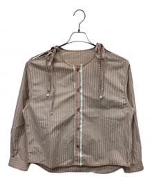 osakentaro（オサケンタロウ）の古着「長袖シャツ」｜ブラウン