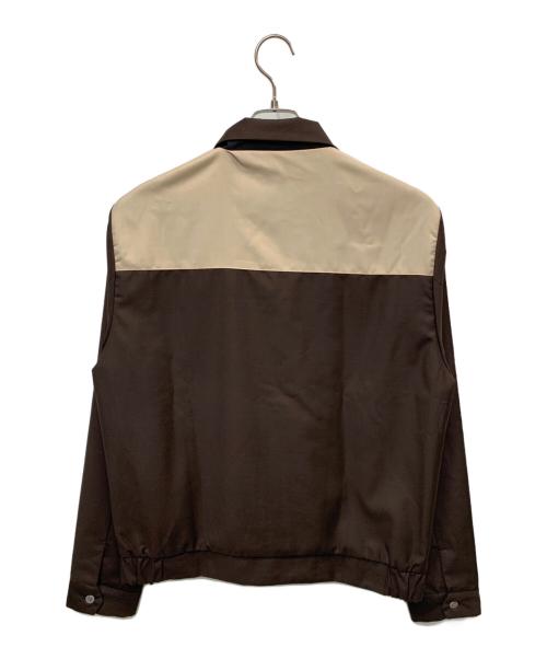 COREFIGHTER（コアファイター）COREFIGHTER (コアファイター) リバーシブルジャケット ブラウン×ベージュ サイズ:Lの古着・服飾アイテム