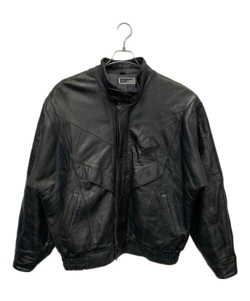 MACALISTERS（マカリスターズ）MACALISTERS (マカリスターズ) レザージャケット ブラック サイズ:44の古着・服飾アイテム