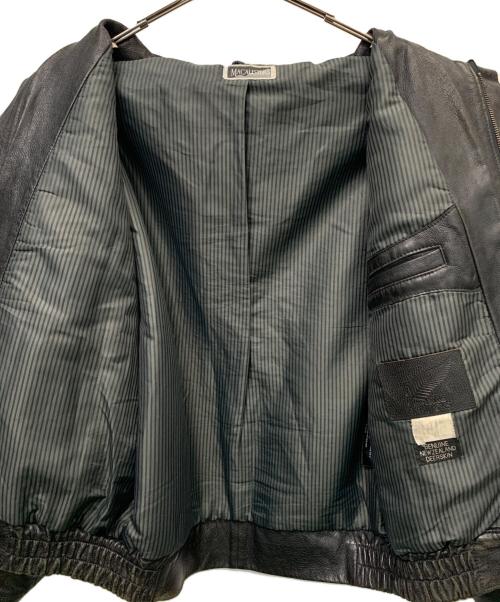 MACALISTERS（マカリスターズ）MACALISTERS (マカリスターズ) レザージャケット ブラック サイズ:44の古着・服飾アイテム