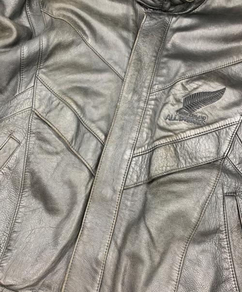 MACALISTERS（マカリスターズ）MACALISTERS (マカリスターズ) レザージャケット ブラック サイズ:44の古着・服飾アイテム