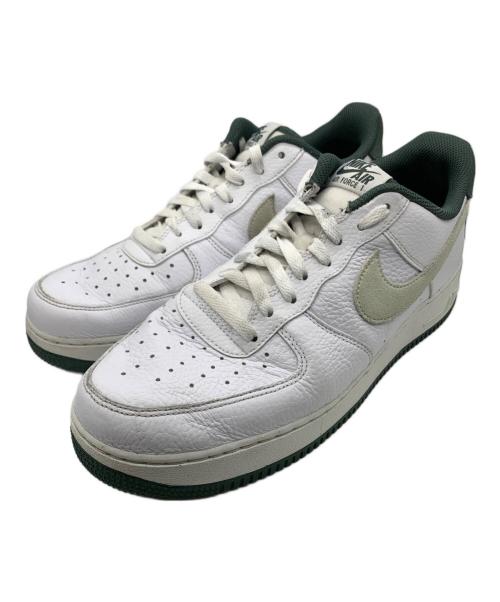 NIKE（ナイキ）NIKE (ナイキ) AIR FORCE1 ‘07 LV8 ホワイト×グリーン サイズ:CN 280の古着・服飾アイテム
