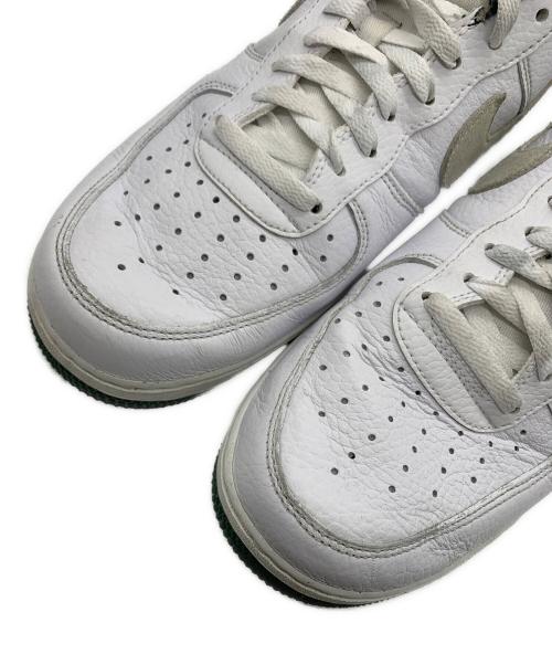 NIKE（ナイキ）NIKE (ナイキ) AIR FORCE1 ‘07 LV8 ホワイト×グリーン サイズ:CN 280の古着・服飾アイテム