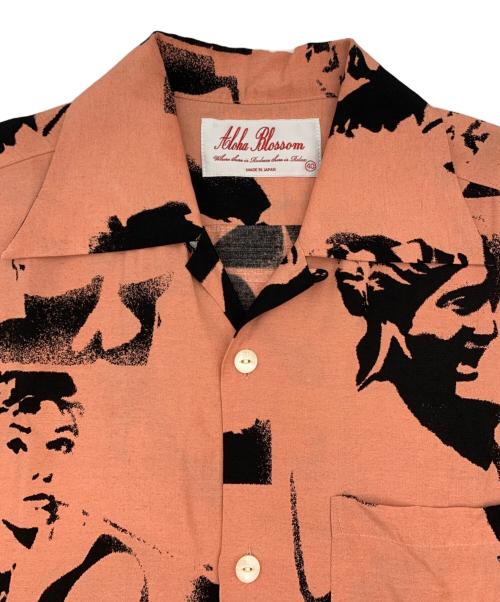 Aloha Blossom（アロハブロッサム）Aloha Blossom (アロハブロッサム) 半袖シャツ ピンク サイズ:40の古着・服飾アイテム