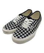VANSバンズ）の古着「ローカットスニーカー」｜ホワイト×ブラック