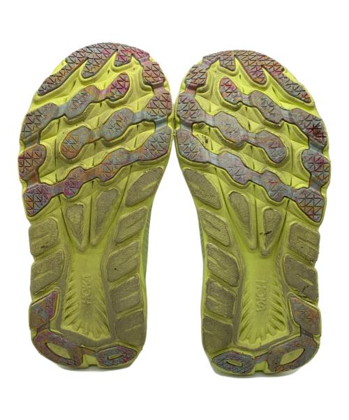 HOKAONEONE（ホカオネオネ）HOKAONEONE (ホカオネオネ) リンコン3 スニーカー ホワイト×イエロー サイズ:JPN 25の古着・服飾アイテム