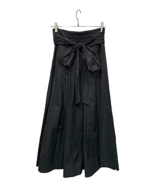 FRAY ID（フレイ アイディー）FRAY ID (フレイ アイディー) Aラインスカート ブラックの古着・服飾アイテム