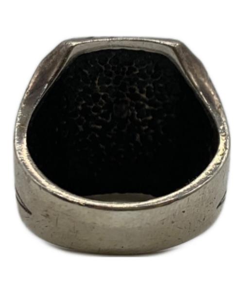 MCD（エムシーディー）MCD (エムシーディー) カレッジリング シルバー×ブラック サイズ:17号の古着・服飾アイテム