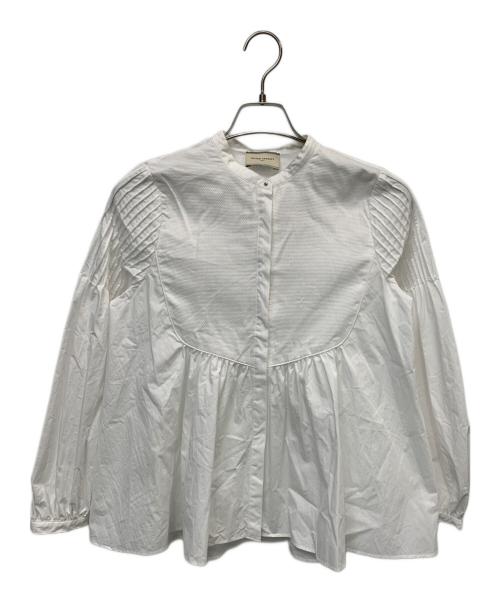 UNITED ARROWS（ユナイテッドアローズ）UNITED ARROWS (ユナイテッドアローズ) 長袖ブラウス ホワイト サイズ:記載なしの古着・服飾アイテム