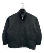 JOURNAL STANDARD L’essageジャーナルスタンダードレサージュ）の古着「ダブルクロス トラックジャケット」｜ブラック