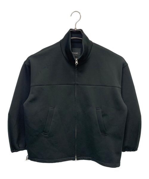 JOURNAL STANDARD L’essage（ジャーナルスタンダードレサージュ）JOURNAL STANDARD L’essage (ジャーナルスタンダードレサージュ) ダブルクロス トラックジャケット ブラック サイズ:FREEの古着・服飾アイテム