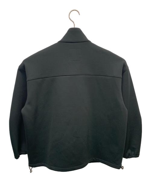 JOURNAL STANDARD L’essage（ジャーナルスタンダードレサージュ）JOURNAL STANDARD L’essage (ジャーナルスタンダードレサージュ) ダブルクロス トラックジャケット ブラック サイズ:FREEの古着・服飾アイテム