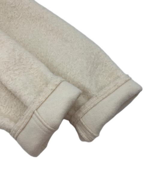 BEAUTY&YOUTH（ビューティーアンドユース）BEAUTY&YOUTH (ビューティーアンドユース) ブークレーダブルジップブルゾン アイボリー サイズ:Sの古着・服飾アイテム