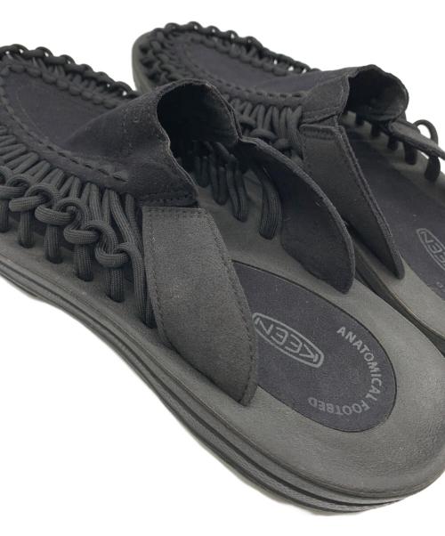 KEEN（キーン）KEEN (キーン) UNEEK II SLIDE ブラック サイズ:28cmの古着・服飾アイテム