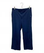 adidasアディダス）の古着「フレアトラックパンツ」｜ネイビー