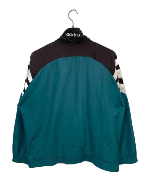 adidas（アディダス）adidas (アディダス) トラックジャケット グリーン×ブラック サイズ:US Lの古着・服飾アイテム