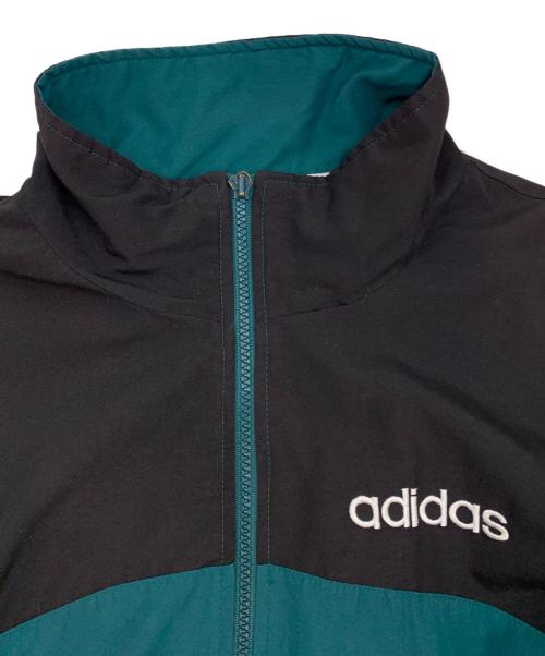 adidas（アディダス）adidas (アディダス) トラックジャケット グリーン×ブラック サイズ:US Lの古着・服飾アイテム
