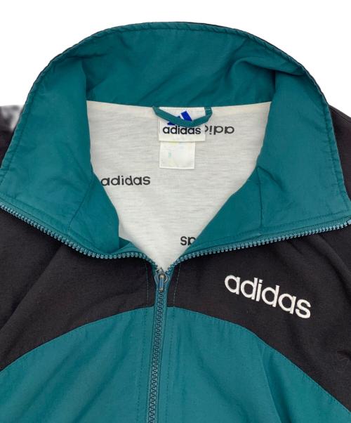 adidas（アディダス）adidas (アディダス) トラックジャケット グリーン×ブラック サイズ:US Lの古着・服飾アイテム