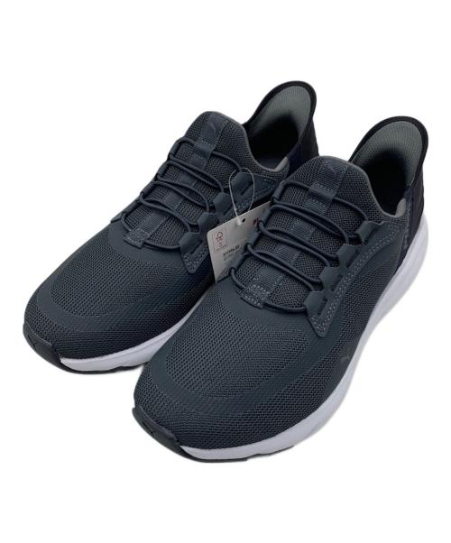 PUMA（プーマ）PUMA (プーマ) SOFTRIDE FLEX LACE EASE IN ALT WD グレー サイズ:25.5㎝の古着・服飾アイテム