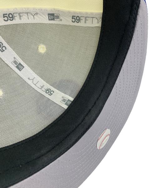 New Era（ニューエラ）New Era (ニューエラ) キャップ シカゴカブス ブルー×アイボリー サイズ:7 1/4 (57.7cm)の古着・服飾アイテム