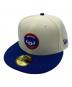 New Era（ニューエラ）の古着「キャップ シカゴカブス」｜ブルー×アイボリー