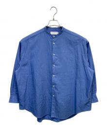 Graphpaper（グラフペーパー）の古着「長袖シャツ」｜ブルー