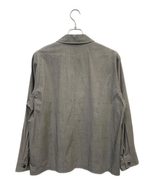 ATON（エイトン）ATON (エイトン) 長袖シャツ グレー サイズ:02の古着・服飾アイテム