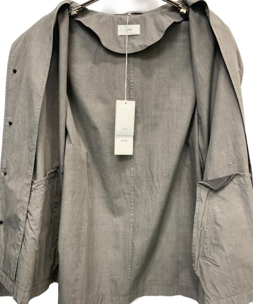 ATON（エイトン）ATON (エイトン) 長袖シャツ グレー サイズ:02の古着・服飾アイテム