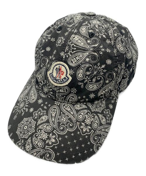 MONCLER（モンクレール）MONCLER (モンクレール) キャップ ブラックの古着・服飾アイテム