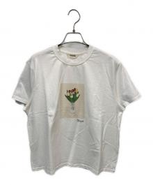 Oblada（オブラダ）の古着「チューリップTシャツ」｜ホワイト