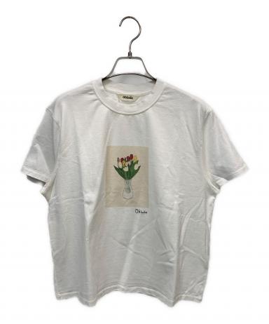 中古・古着通販】Oblada (オブラダ) チューリップTシャツ ホワイト 
