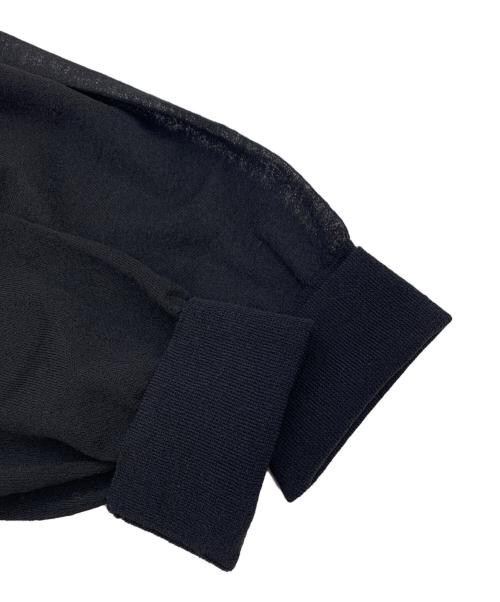 journal standard L'essage（ジャーナルスタンダード レサージュ）journal standard L'essage (ジャーナルスタンダード レサージュ) 薄手カーディガン ブラック サイズ:表記なしの古着・服飾アイテム