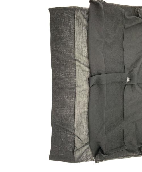 journal standard L'essage（ジャーナルスタンダード レサージュ）journal standard L'essage (ジャーナルスタンダード レサージュ) 薄手カーディガン ブラック サイズ:表記なしの古着・服飾アイテム