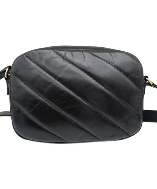 A.P.C.（アーペーセー）A.P.C. (アーペーセー) キルティングショルダーバッグ ブラックの古着・服飾アイテム