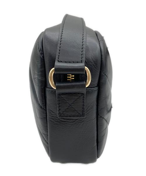 A.P.C.（アーペーセー）A.P.C. (アーペーセー) キルティングショルダーバッグ ブラックの古着・服飾アイテム