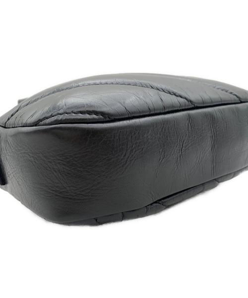 A.P.C.（アーペーセー）A.P.C. (アーペーセー) キルティングショルダーバッグ ブラックの古着・服飾アイテム