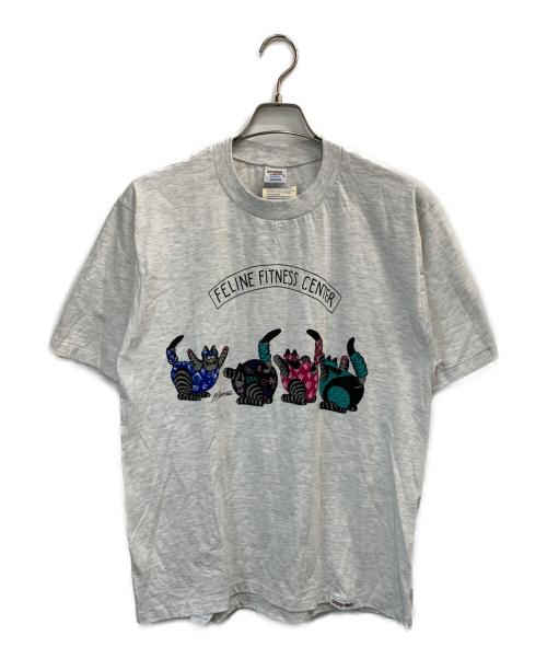 crazy shirts（クレイジーシャツ）crazy shirts (クレイジーシャツ) 半袖カットソー グレー サイズ:Mの古着・服飾アイテム