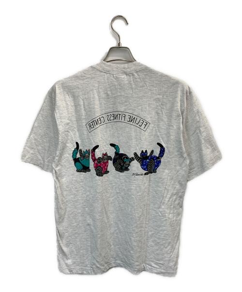 crazy shirts（クレイジーシャツ）crazy shirts (クレイジーシャツ) 半袖カットソー グレー サイズ:Mの古着・服飾アイテム