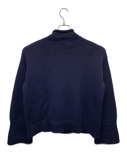 POLO RALPH LAUREN（ポロ・ラルフローレン）POLO RALPH LAUREN (ポロ・ラルフローレン) 厚手ニット ネイビー サイズ:Sの古着・服飾アイテム