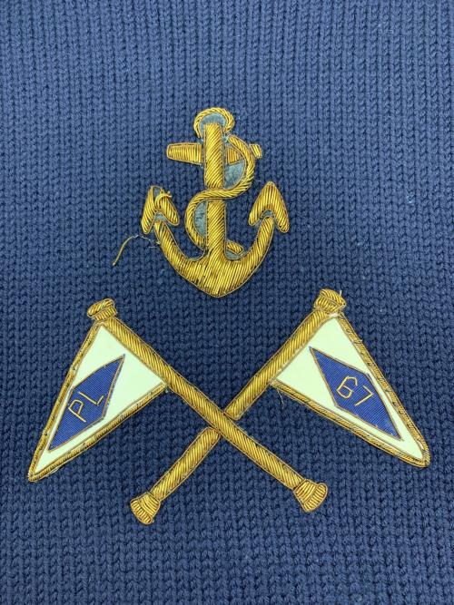 POLO RALPH LAUREN（ポロ・ラルフローレン）POLO RALPH LAUREN (ポロ・ラルフローレン) 厚手ニット ネイビー サイズ:Sの古着・服飾アイテム