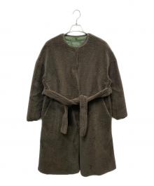 STUNNING LURE（スタニングルアー）の古着「2フェイスムートンコート」｜オリーブ