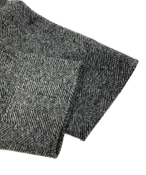 Spick and Span（スピック＆スパン）Spick and Span (スピックアンドスパン) Wスライバーヘリンボーンミドルコート グレー サイズ:38の古着・服飾アイテム