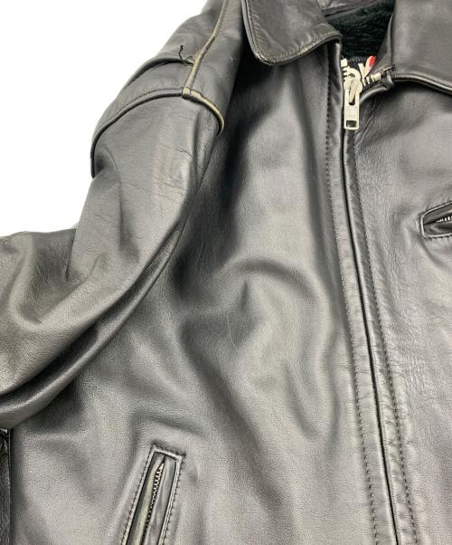Schott（ショット）Schott (ショット) シングルライダースジャケット ブラック サイズ:40の古着・服飾アイテム