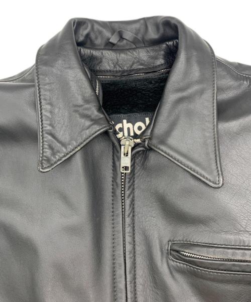 Schott（ショット）Schott (ショット) シングルライダースジャケット ブラック サイズ:40の古着・服飾アイテム